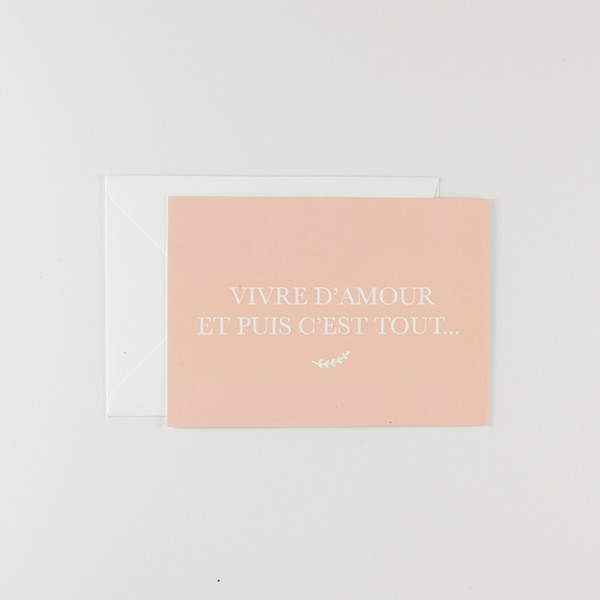 carte a offrir amour