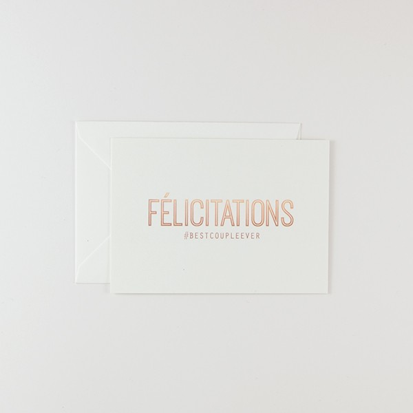 carte a offrir pour félciter