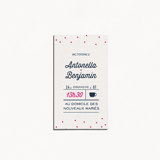 Brunch  graphique, moderne, papeterie Des petits pois