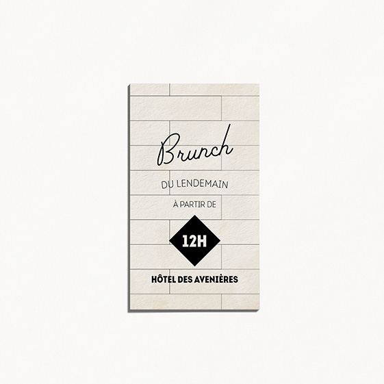 Brunch  industriel, kraft, papeterie Indus