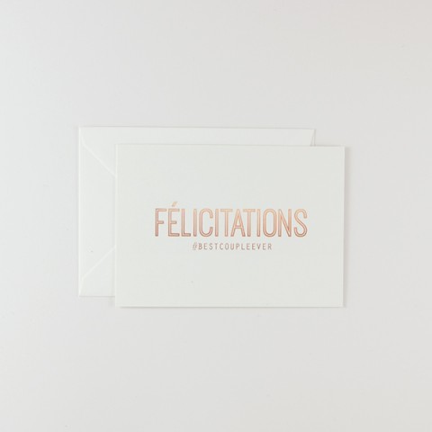 carte a offrir pour félciter