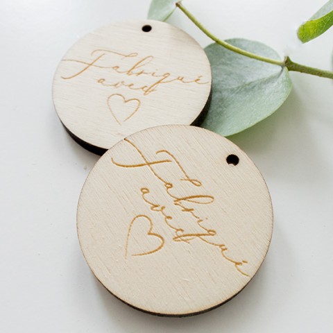 etiquette cadeau fait maison fabriqué avec amour