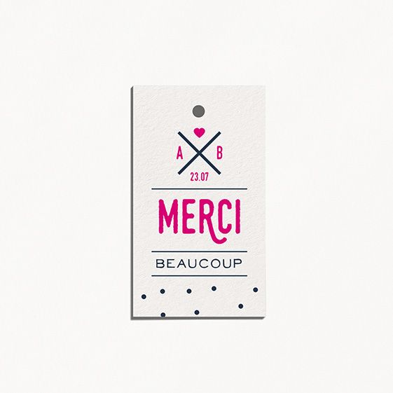 Etiquette  graphique, moderne, papeterie Des petits pois