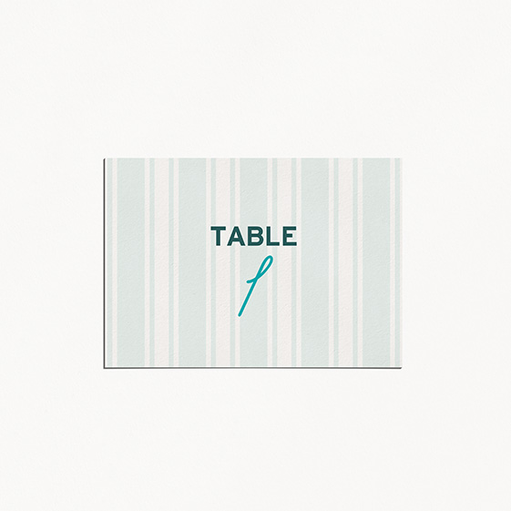 Numero de table  fleur, papeterie Dame-Jeanne