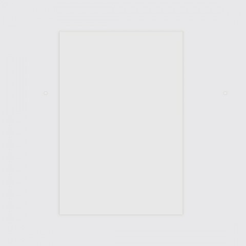 Panneau signalétique en plexi transparent à personnaliser sur mesure mariage natuel natura à poser