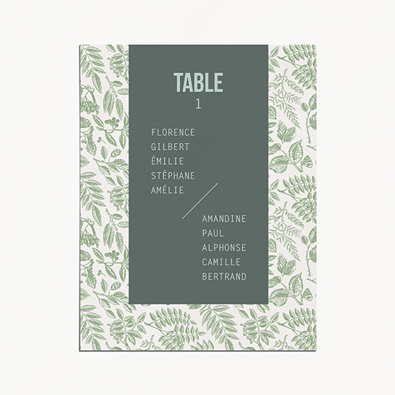 Plan de table de mariage bois, champêtre, papeterie Folk & wood en bois