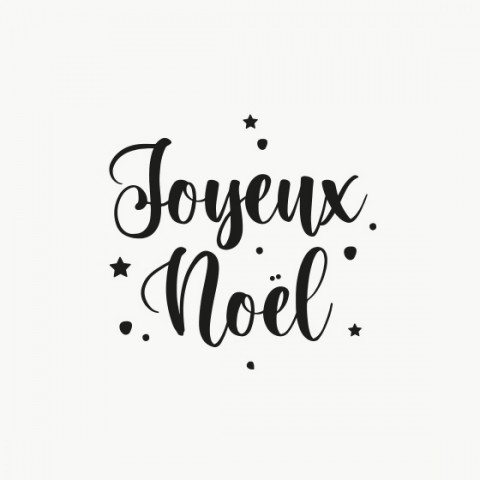 tampon encreur joyeux noel et étoile
