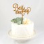 cake toper, best day ever, découpés, laser, bois