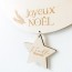 decoration murale lune noel bois personnalisée etoile 2
