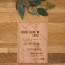 Faire-part de mariage bois, champêtre, papeterie Folk & wood 