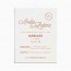 Faire-part de mariage cuivre, chic, papeterie Copper