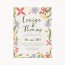 Faire-part de mariage motif et illustration fleuri,Fleurs de saison verso spring
