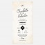 Faire part de mariage industriel, kraft, papeterie Indus recto