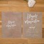 Faire-part de mariage kraft végétal, naturel, papeterie Organic