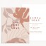 faire-part mariage sunshine love motif boho florale fruit moka blush 