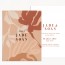 faire-part mariage sunshine love motif boho florale fruit terracotta 