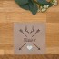 Numero de table  kraft, hiver, papeterie Douceur scandinave