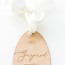petit oeuf de pâques décoration personnalisé prénom gravure et ruban bébé 3