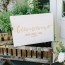 Panneau d'accueil bienvenue pour mariage en bois personnalisé