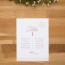 Plan de table de mariage cuivre, chic, papeterie Copper