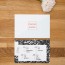 Programme de mariage géometrique, cuivre, papeterie Papier marbre