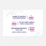 Programme de mariage graphique, papeterie Un mariage à Memphis verso