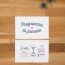 Programme de mariage graphique, moderne, papeterie Des petits pois