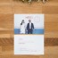 Remerciements de mariage cuivre, chic, papeterie Copper