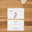 Remerciements de mariage kraft, vintage, papeterie Rétro kraft