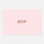 RSVP de mariage cuivre, papeterie Copper recto
