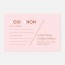 RSVP de mariage cuivre, papeterie Copper verso