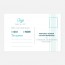 RSVP de mariage fleur, papeterie Dame-Jeanne verso