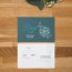 RSVP de mariage fleur, papeterie Dame-Jeanne