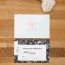 RSVP de mariage géometrique, cuivre, papeterie Papier marbre