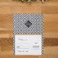 RSVP de mariage industriel, kraft, papeterie Indus