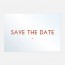 Save the date de mariage cuivre, chic, papeterie Copper recto