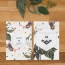 Save the date de mariage fleur, papeterie Jardin botanique