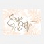 Save the date de mariage végétal, naturel, papeterie Organic recto