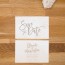 Save the date de mariage végétal, naturel, papeterie Organic