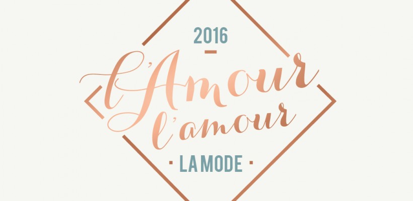 Création de l’identité visuelle de L’Amour L’Amour La Mode – Festival du Mariage à Lyon